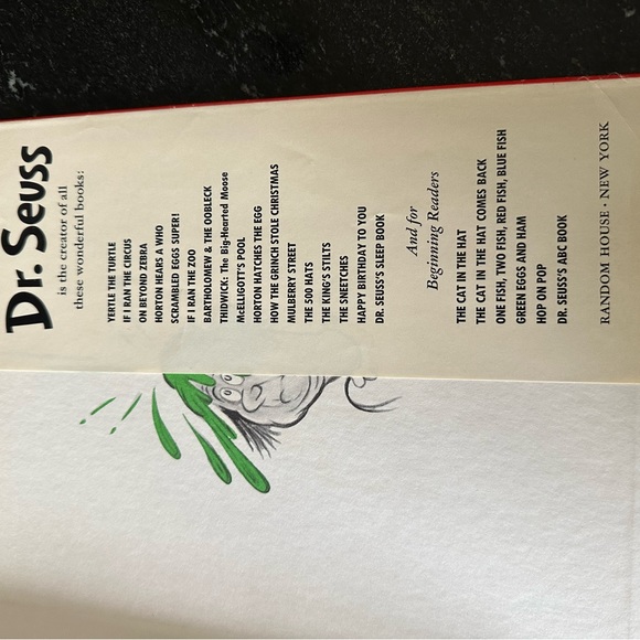 1949 First Edition DrSeuss “Bartholomew and the Oobleck”book. Collectors dream! - Picture 6 of 7